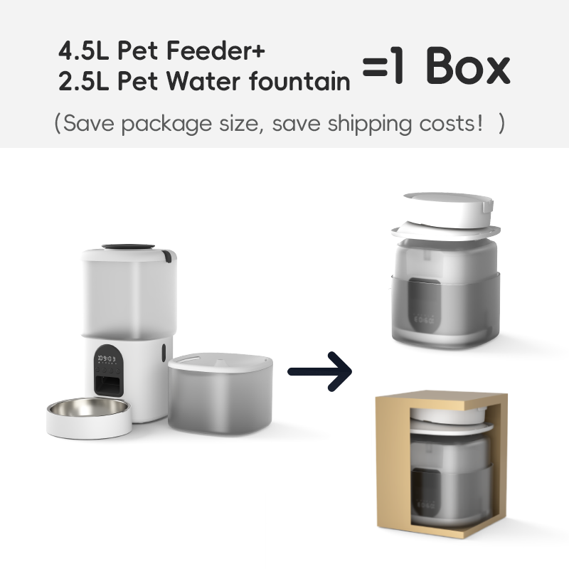 Tuya Video WiFi Control Dog Cat Teeder Dispenser Smart Remote Connection 4L Automatic Pet Food Bowl مع الكاميرا