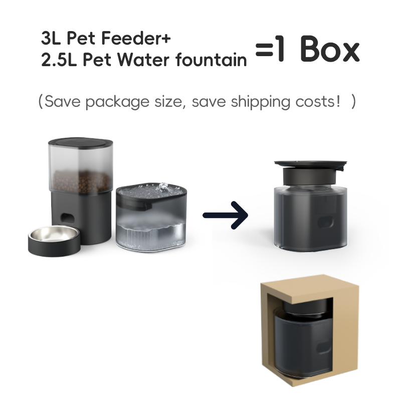 WiFi Automatic 4.5L Cat Timed Ration Cat and Dog Reserive مع Smart Bowl Smart Automatic Pet Food Positer for Pet Feeding